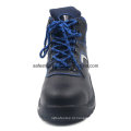 S1p Split Leather PU Injuection Safety Shoe